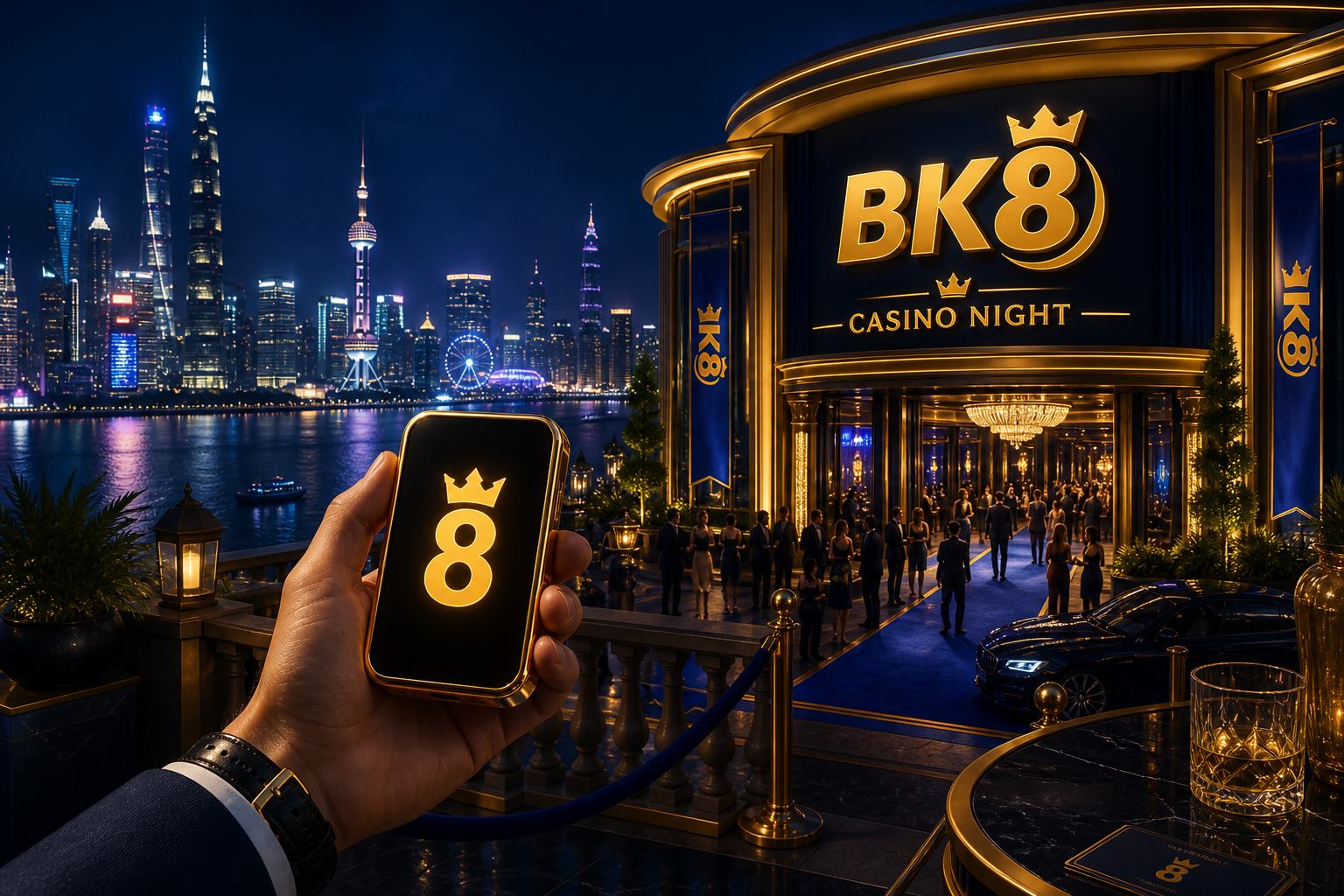 BK8 mobile casino path