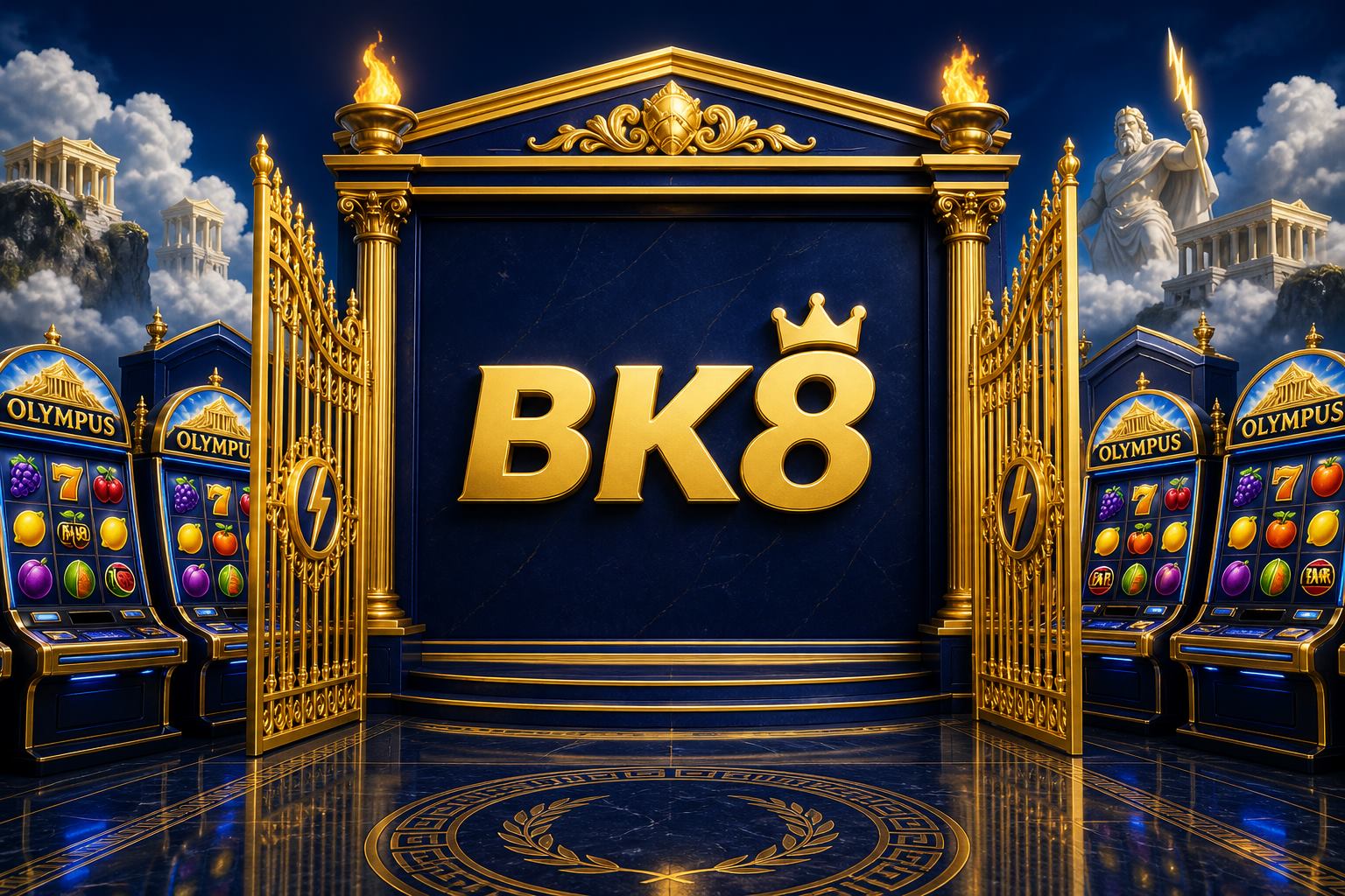 BK8 slots hall